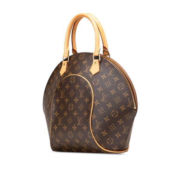 LOUIS VUITTON Brown Monogram Leather Ellipse Bag - Picture 2 of 10